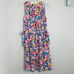 Juicy Couture Bright Floral Sleeveless Dress M